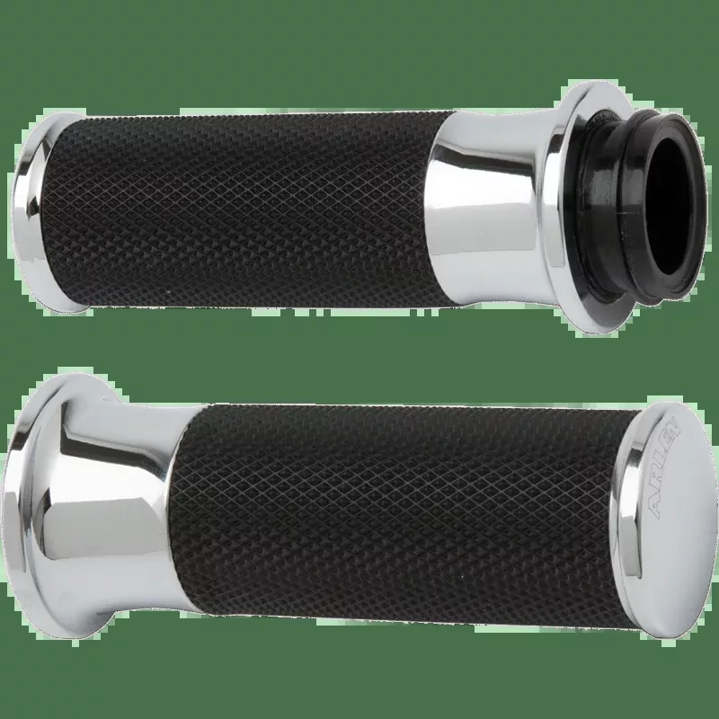 Arlen Ness Grips Ness Fusion Smooth Cable