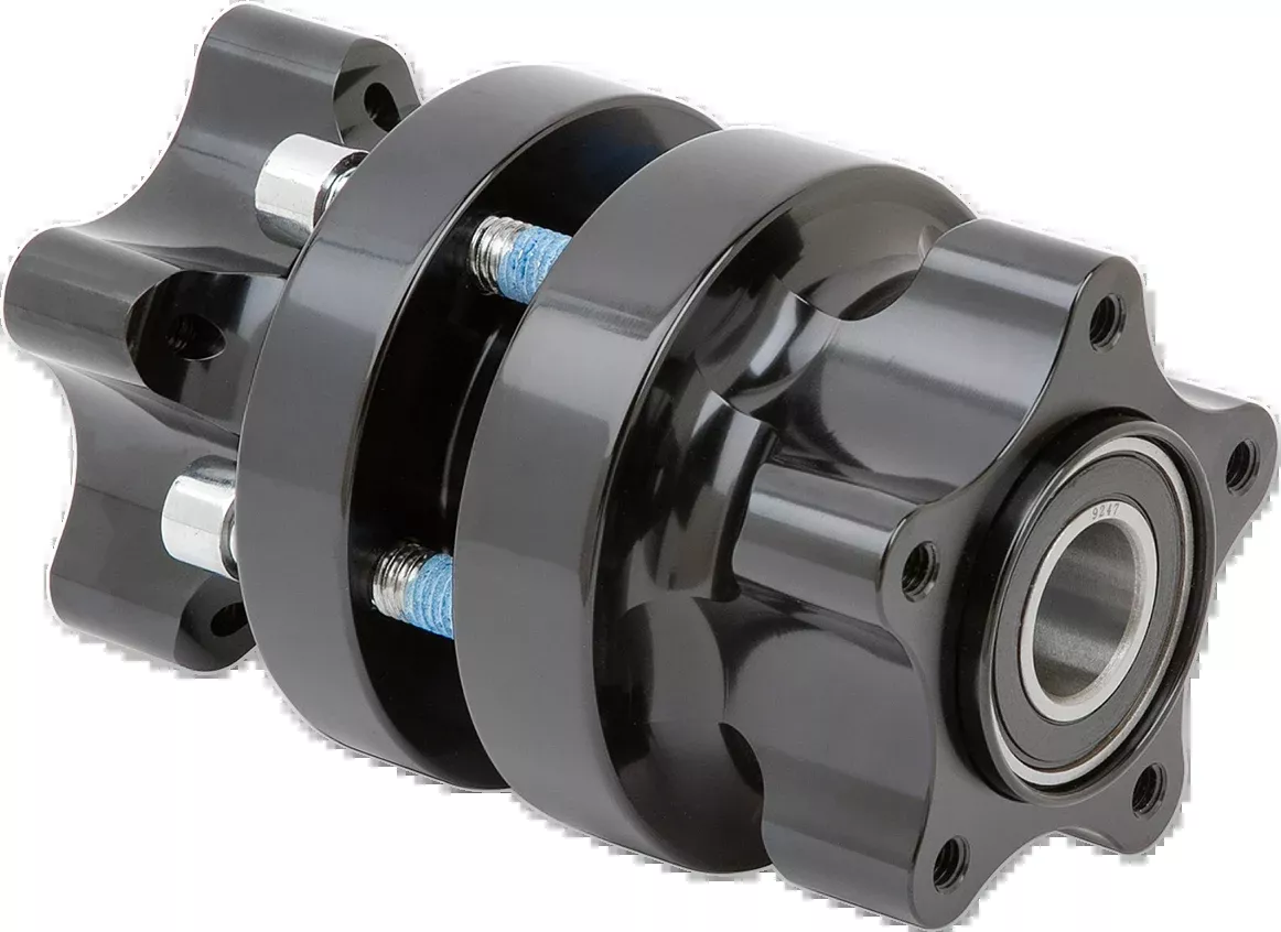 ARLEN NESS Hub - Cartridge - Front/Dual Disc - Black - '00-'07 Touring 71-604