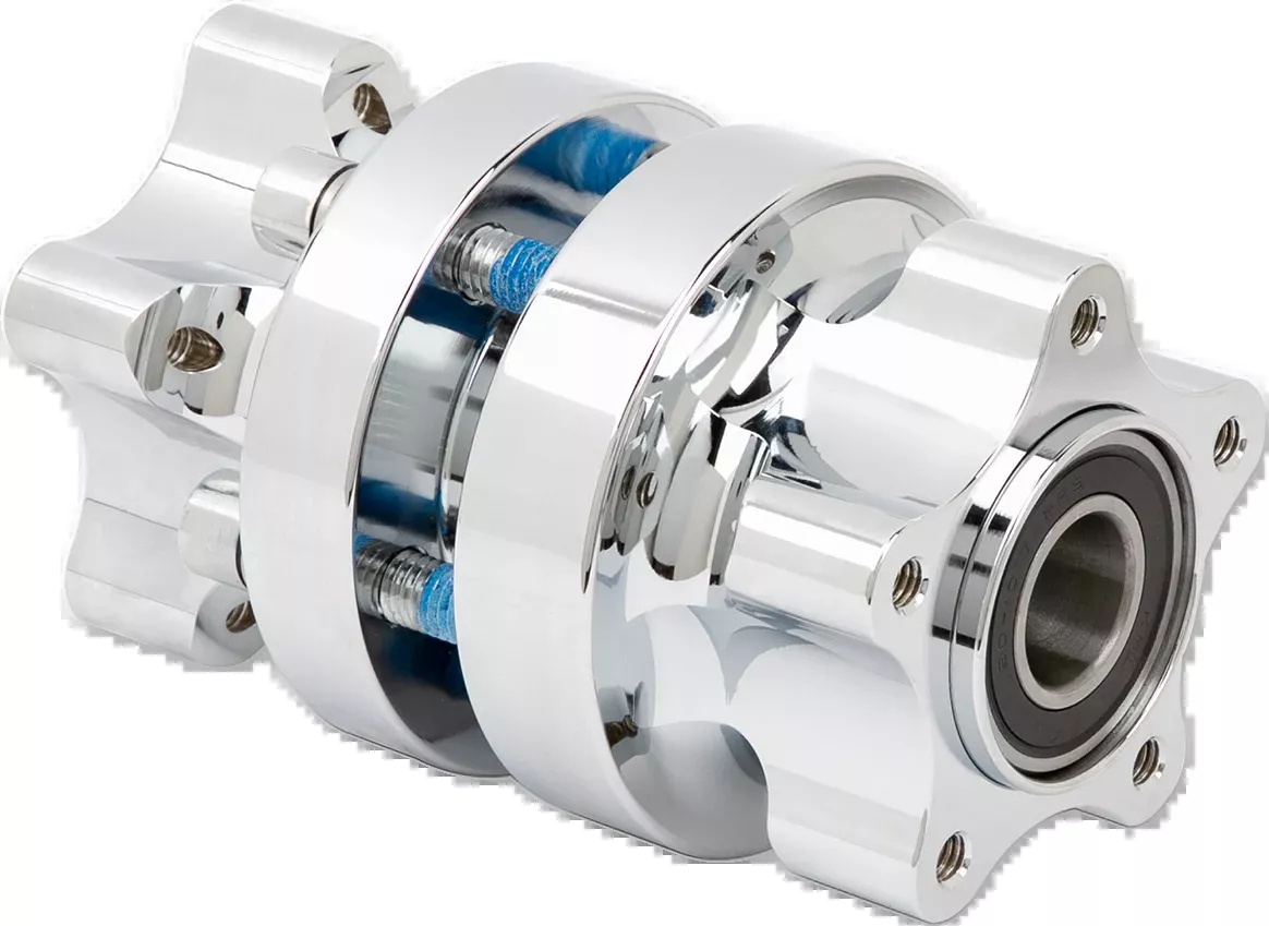 ARLEN NESS Hub - Cartridge - Front/Dual Disc - Chrome - Fat Bob 71-615