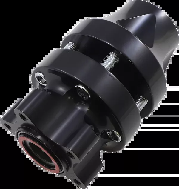 Arlen NESS Hub - Cartridge - Front/Single Disc - Black - '08-'26 Touring/Trike