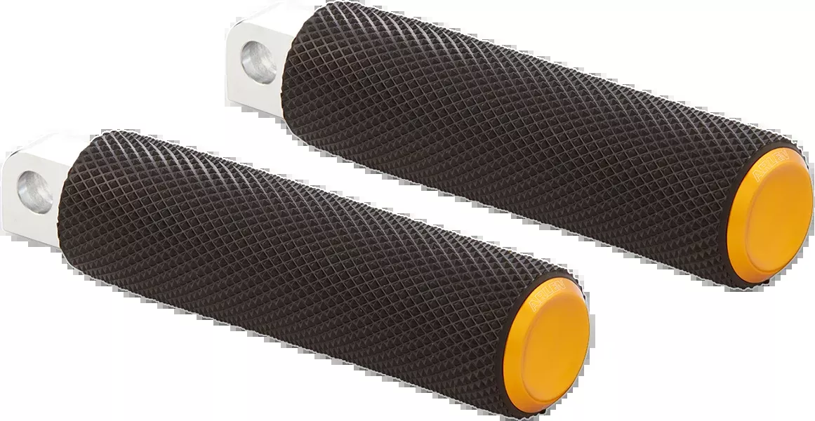 ARLEN NESS Knurled Foot Pegs - Gold - FL/FX '18-'25 07-953