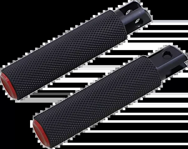 Arlen NESS Knurled Foot Pegs - Red - FX/FL '18-'26