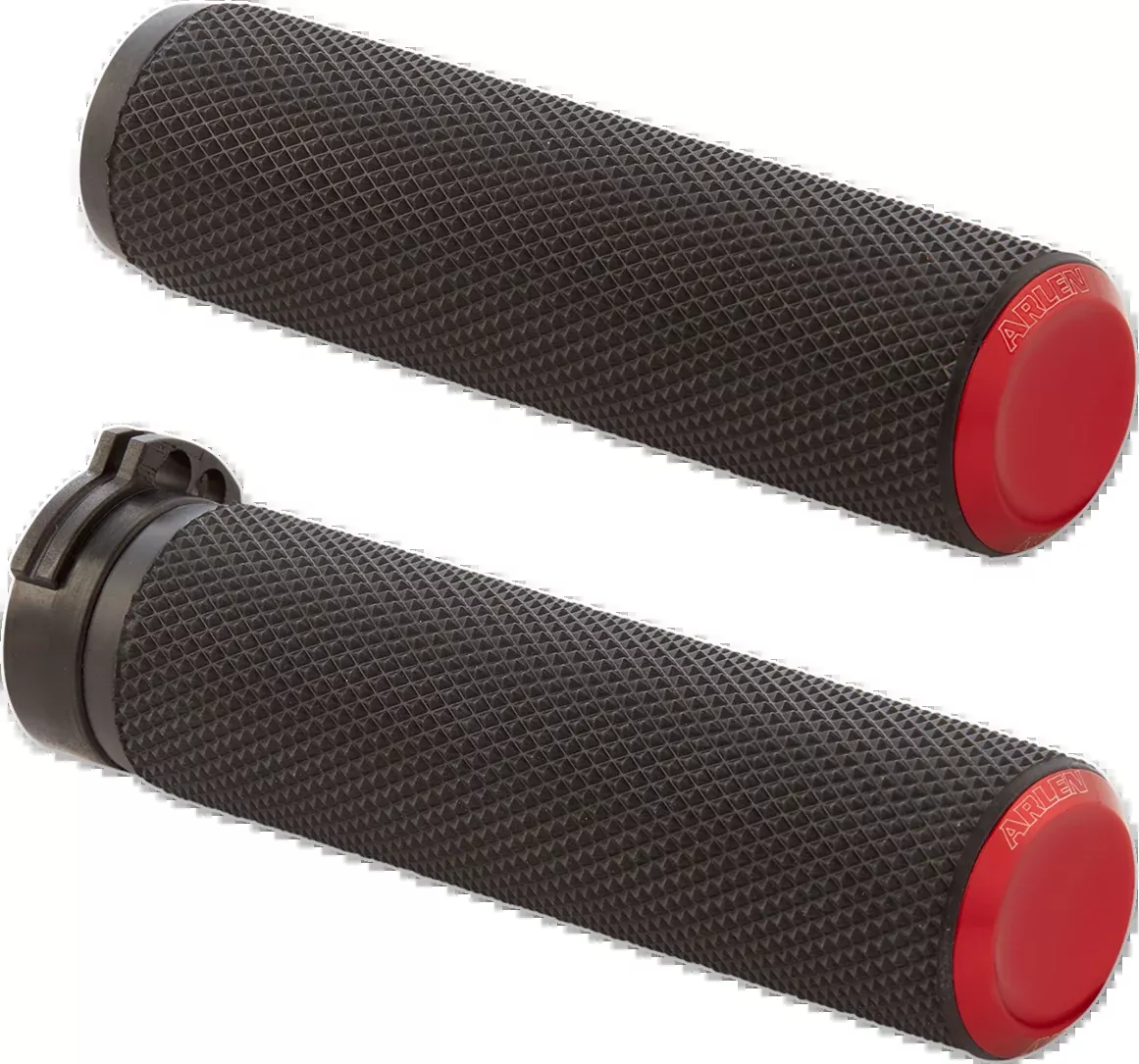 ARLEN NESS Knurled Grips - Cable - Red 07-336
