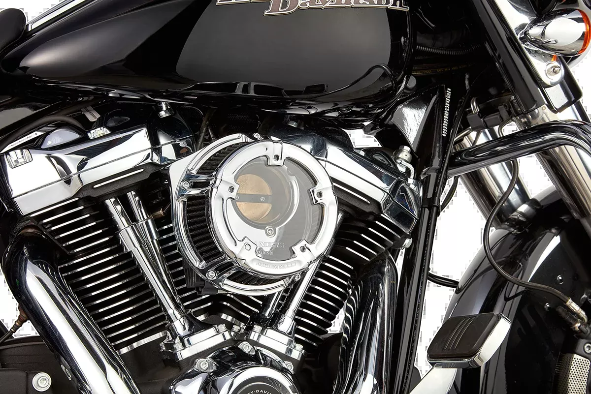 ARLEN NESS Method™ Clear Series Air Cleaner - Chrome 18-973