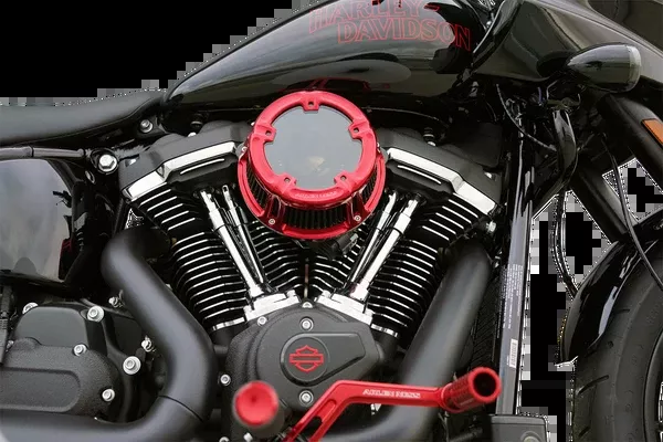 Arlen NESS Method™ Clear Series Air Cleaner - Red