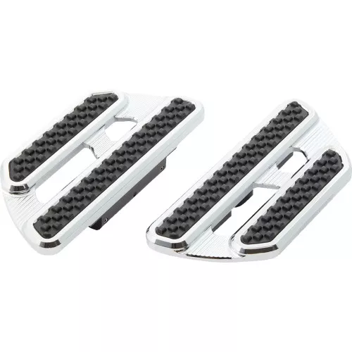 Arlen Ness Method Passenger Floorboards for 1984-2024 Harley Touring - Chrome