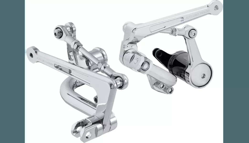 Arlen Ness Mid Controls for '09-22 Harley Davidson Touring Models - Chrome