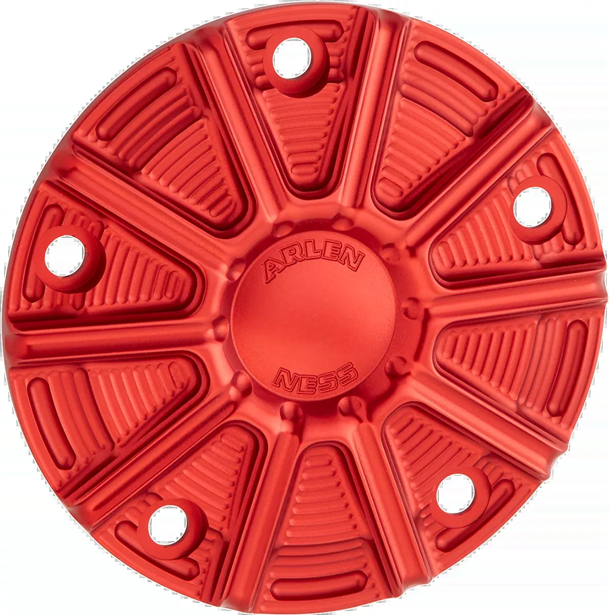 ARLEN NESS Points Cover - Red - Twin Cam - 700-030