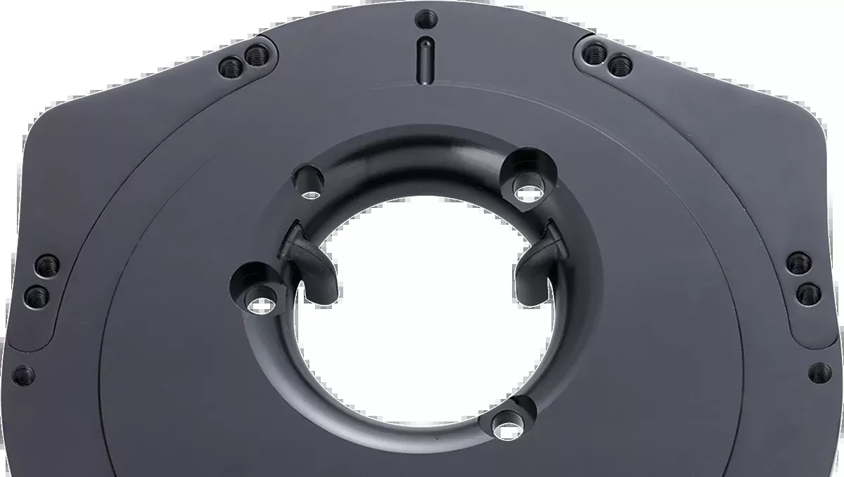 Arlen NESS Replacement Breather Bolt Cover Plate - Inverted/Method/Clear Tear/Sidekick - Right - Chrome