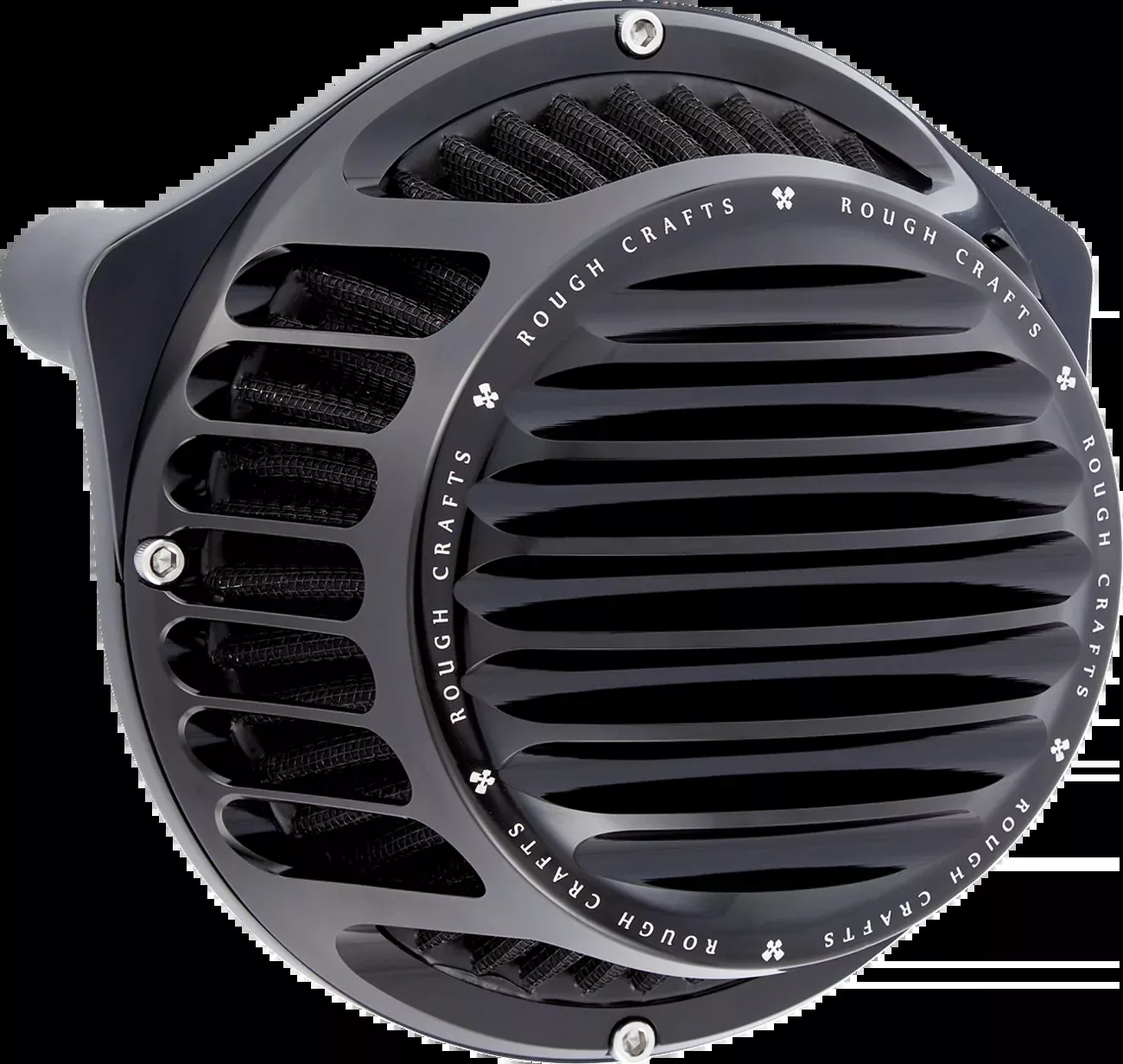 ARLEN NESS Rough Craft Air Cleaner Kit - Black RC-600-023