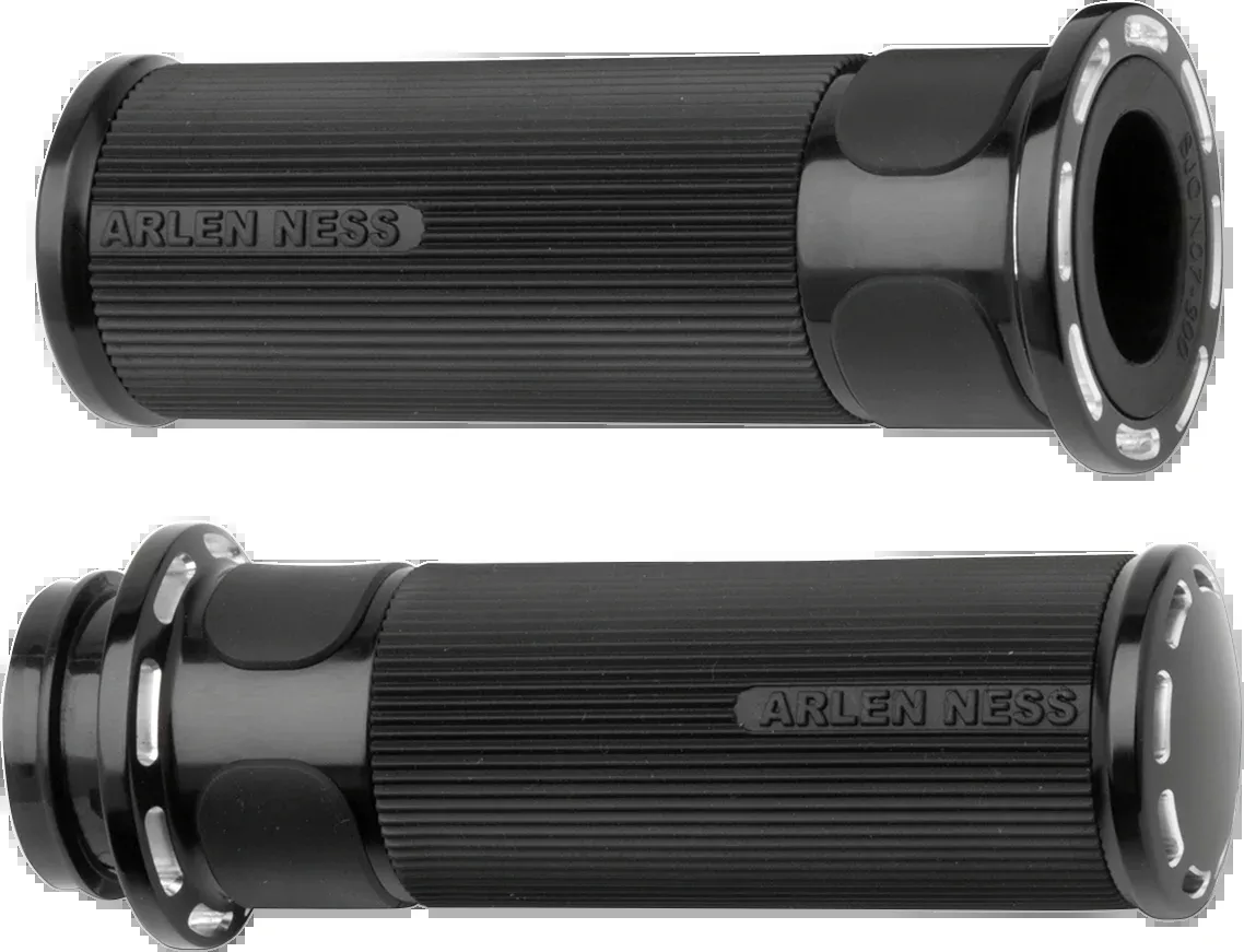 ARLEN NESS Slot Track Grips - TBW - Black 07-303