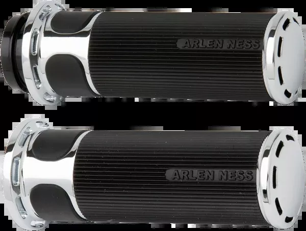 Arlen NESS Slot Track Grips – TBW – Chrome