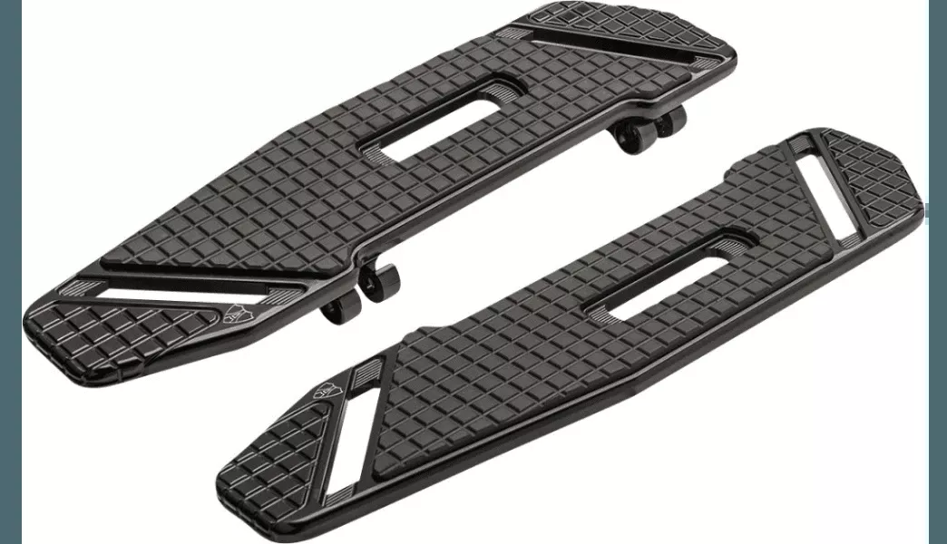 Arlen Ness SpeedLiner Floorboards '18-Up Harley Davidson Softail Models - Black (See Fitment)