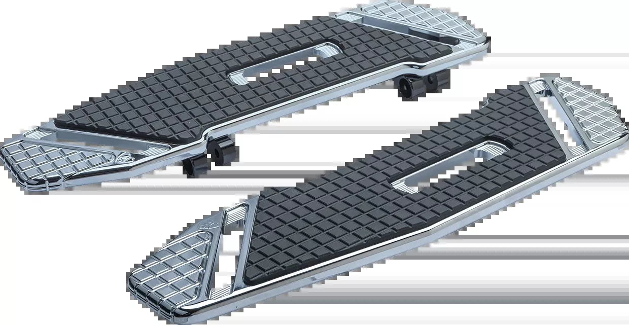 ARLEN NESS SpeedLiner Floorboards - Driver - Chrome - 410-022
