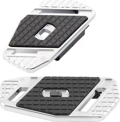 ARLEN NESS SpeedLiner Passenger Floorboards - Chrome - 410-029