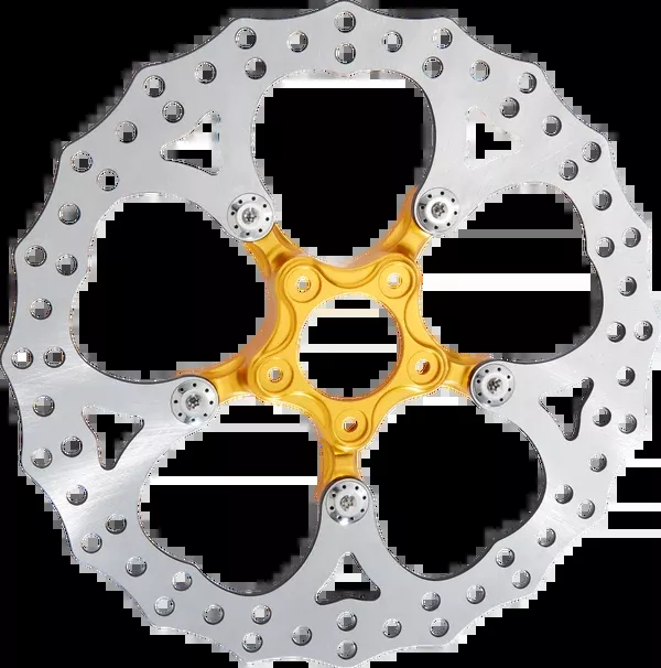 Arlen NESS Spider Rotor – 12.6″ – Gold – Front