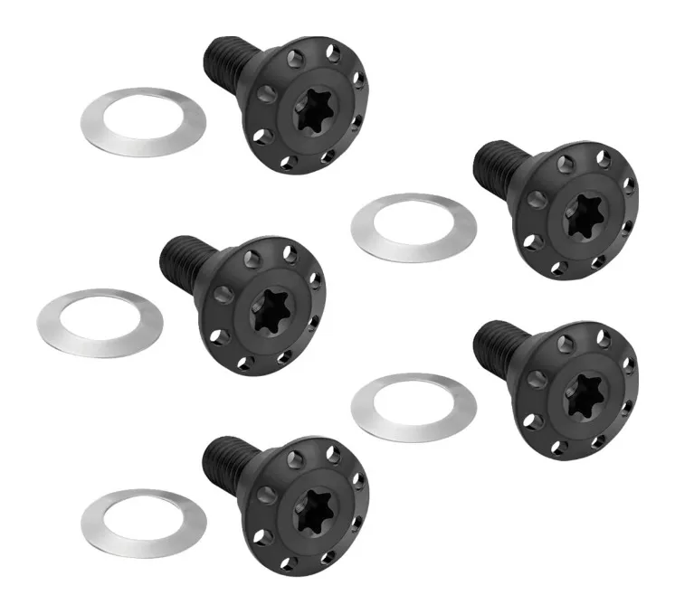 Arlen Ness Titanium Holeshot Front Floating Brake Rotor Bolt Kit For Harley 2002-2017