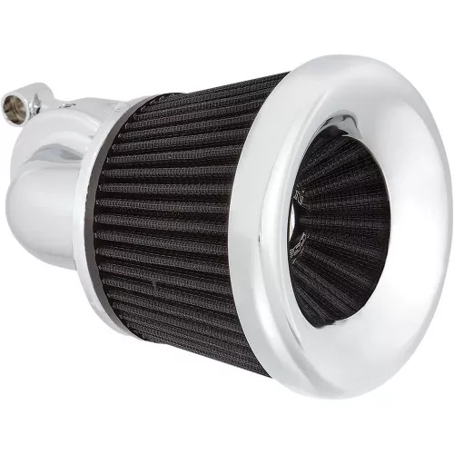 Arlen Ness Velocity 90° Air Cleaner Kit for 2017-2023 Harley M8 - Chrome