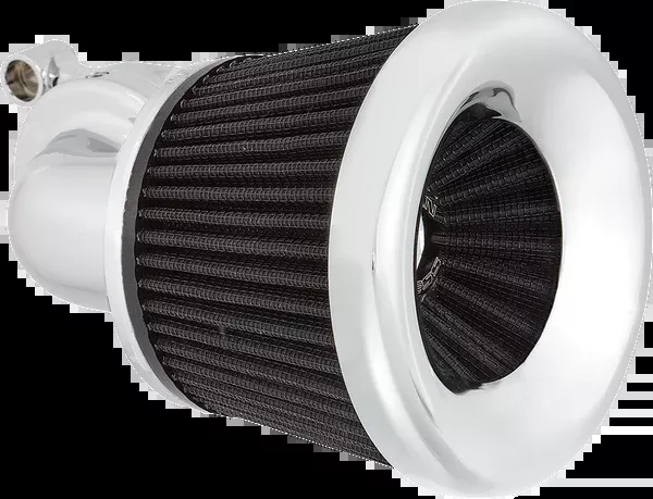 Arlen NESS Velocity 90° Air Cleaner Kit - Chrome