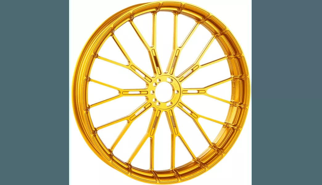 Arlen Ness Y-Spoked Forged Wheels - Gold Anodized