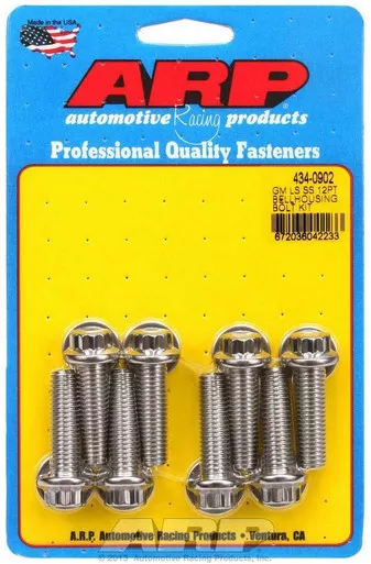 ARP Bellhousing Bolt Kit - 12pt. GM LS 434-0902