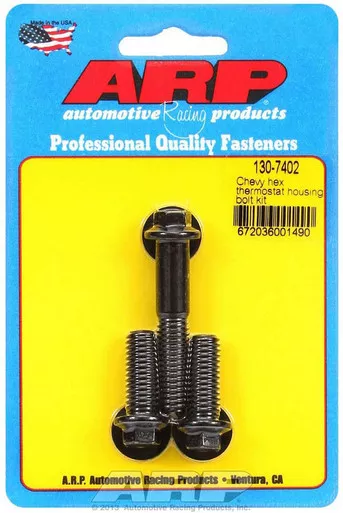 ARP Chevy Thermostat Housing Bolt Kit - 6pt. 130-7402
