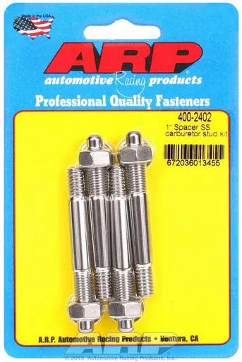 ARP S/S Carburetor Stud Kit 5/16in x 2.700in OAL 400-2402