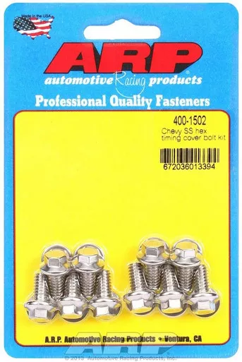 ARP S/S Timing Cover Bolt Kit 400-1502