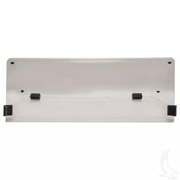 AS4 Golf Cart Windshield Clear 2 Piece for E-Z-Go RXV 2008 and Up Ez-Go Ezgo