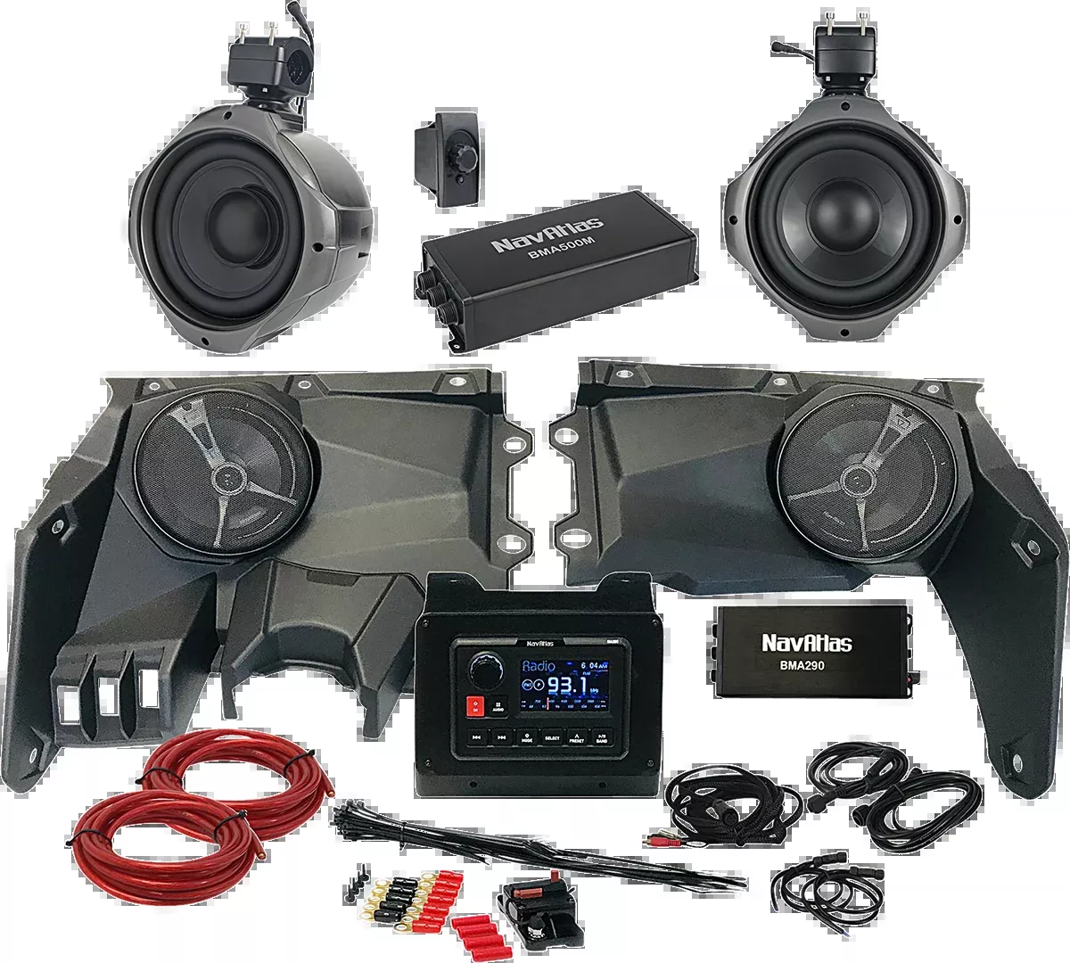AUDIO KIT X3 ZONE 3 2SEAT
