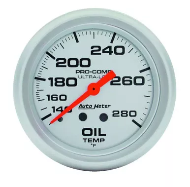 Autometer 2-5/8in Mech Oil Temp 140-280 4441