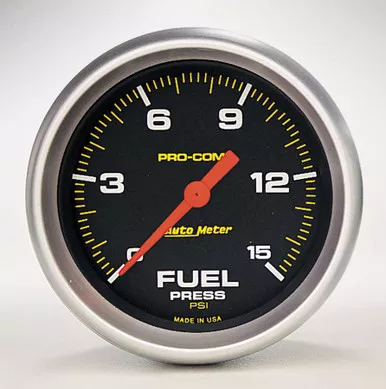 Autometer Pro Comp 2 5/8in Fuel 0-15 PSI Elec. 5461