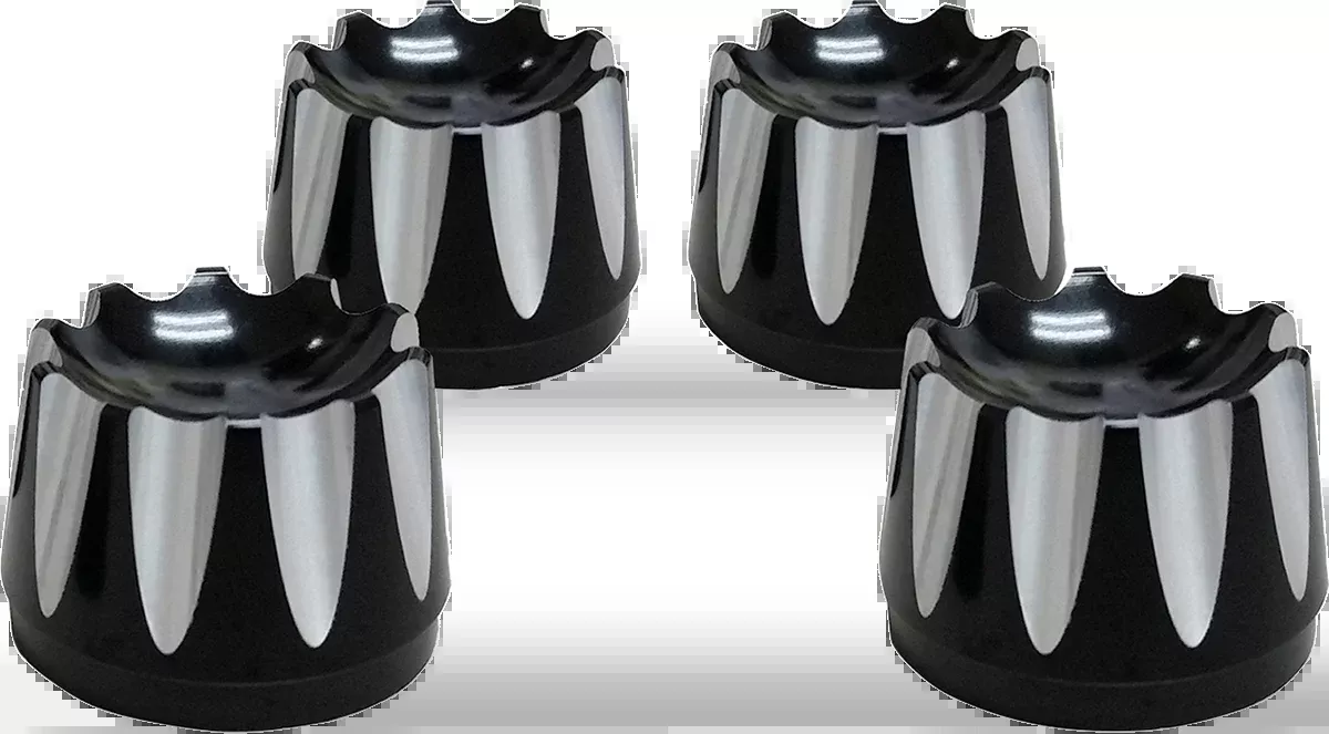 Avon Excalibar Engine Head Bolt Covers 1986-2017 Harley Softail Touring FXST