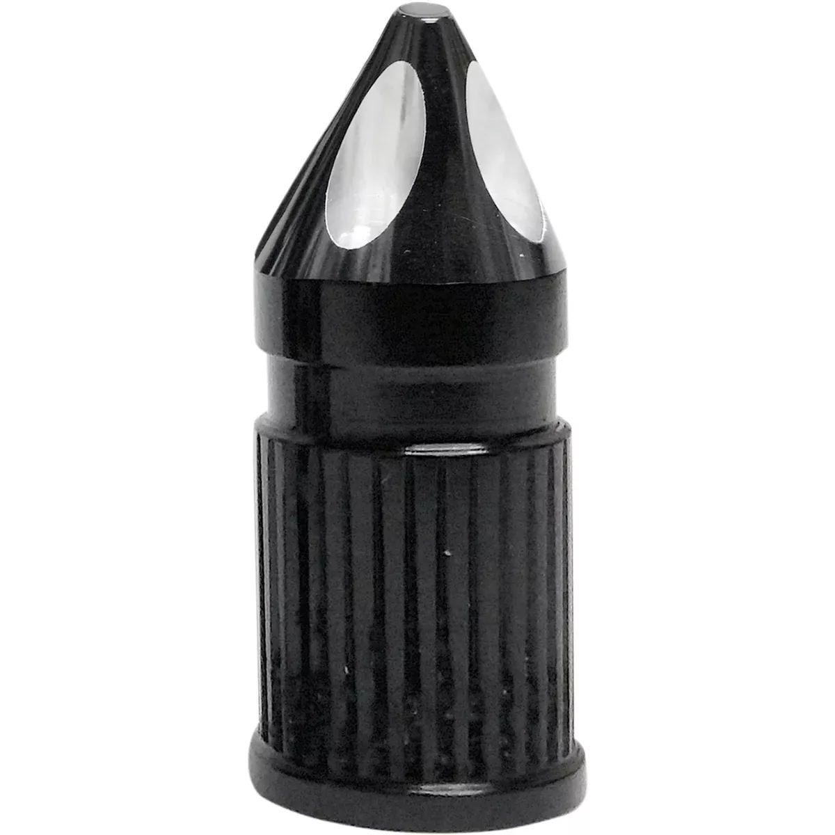 AVON GRIPS 0361-0077 SVC-308-ANO-SPK Spike Valve Stem Cap Valve Stem Cap – Spike – Black – Anodized