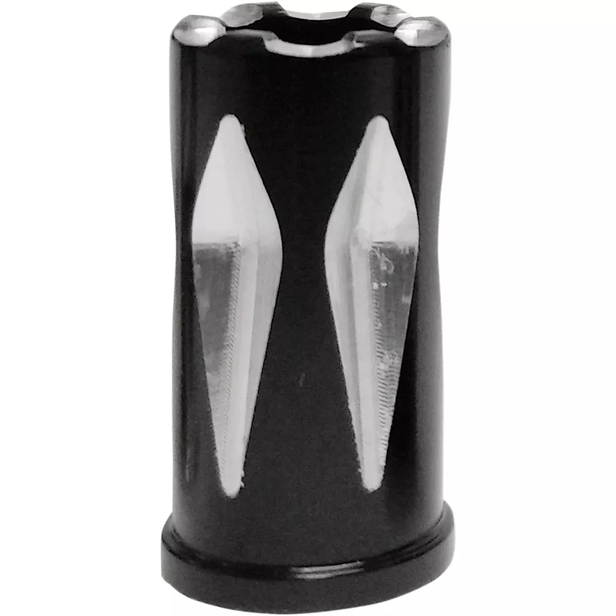 AVON GRIPS 0361-0083 SVC-311-ANO-RIV Rival Valve Stem Cap Valve Stem Cap – Rival – Black – Anodized