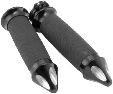 Avon Grips CC-86-ANO-SPIKE Custom Contour Spike Black Slide Grips