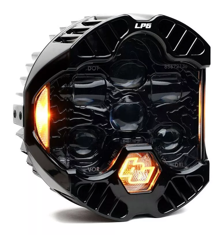 Baja Designs DOT LP6 LED DRL Headlight Kit For Harley Street Glide 2014-2023