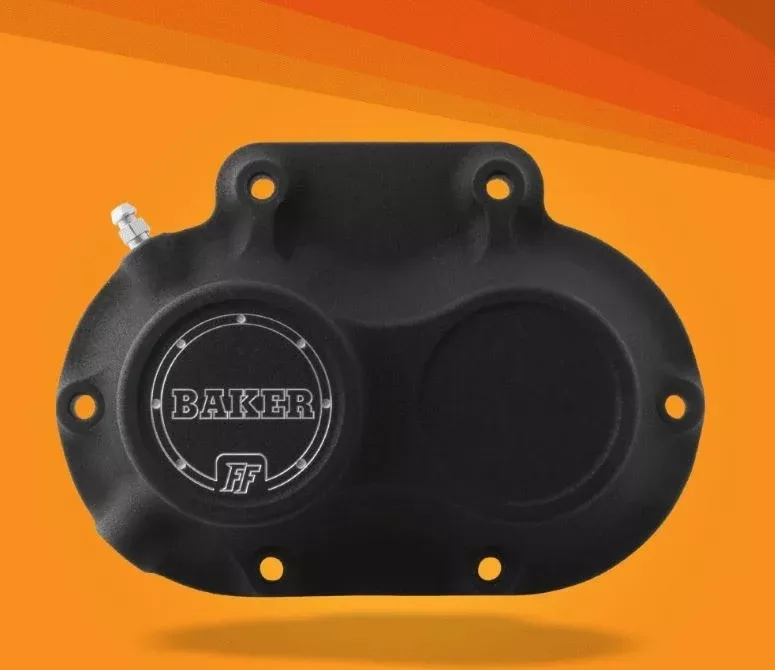 Baker Drivetrain DD7-10603-A Hog Black Hydraulic Side Cover 07-17 Harley 6-Speed