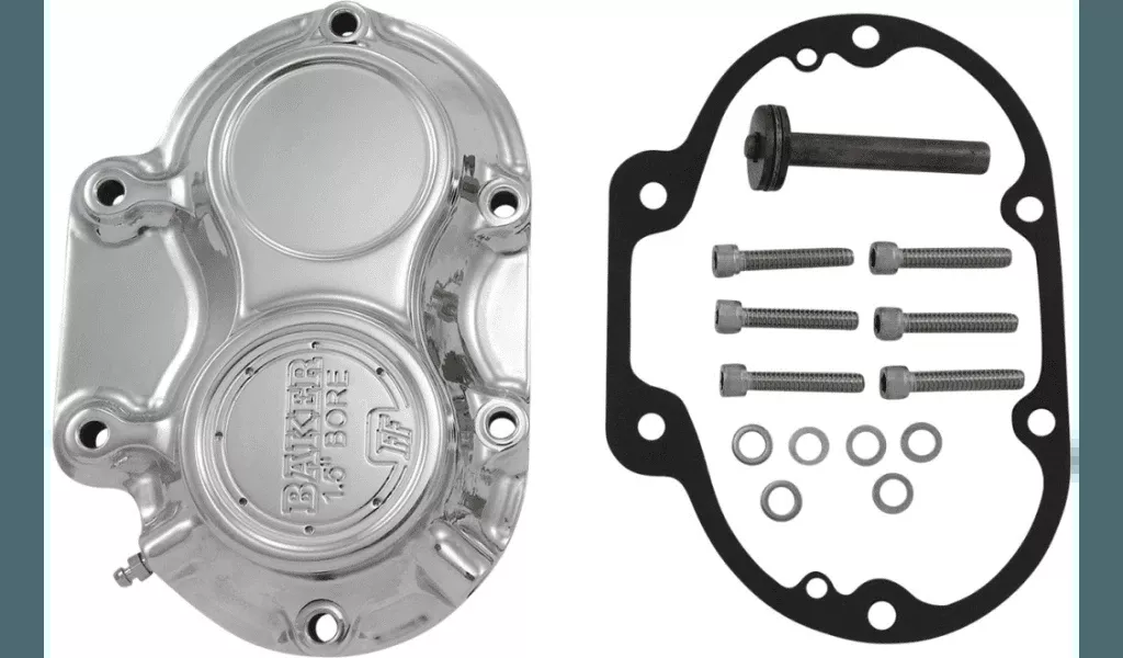 Baker Drivetrain Function Formed Side Cover/Actuators '07-17 Harley Davidson Big Twin and '06 FXD/FXDWG