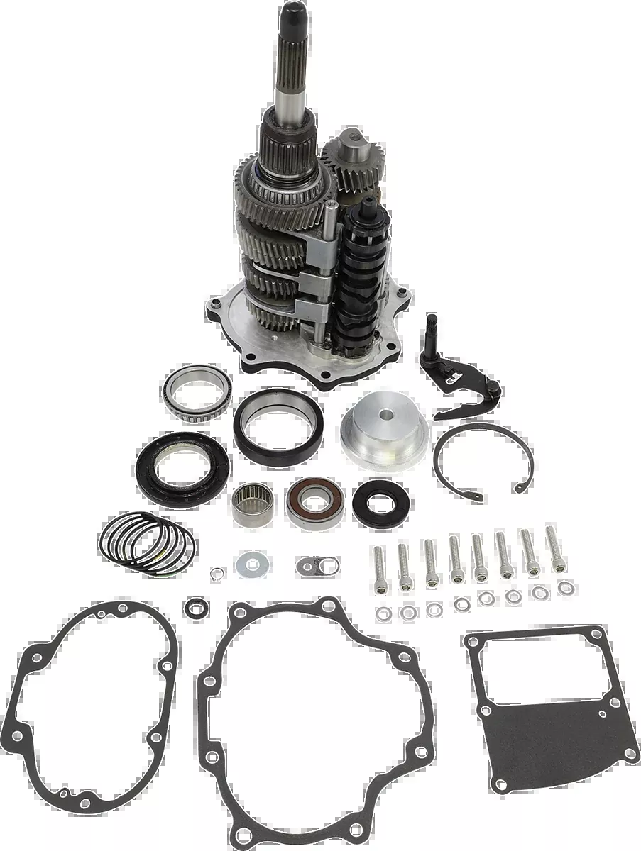 Baker Drivetrain Gear Set - 7-Speed/Transmission - Polished - DD7-M802