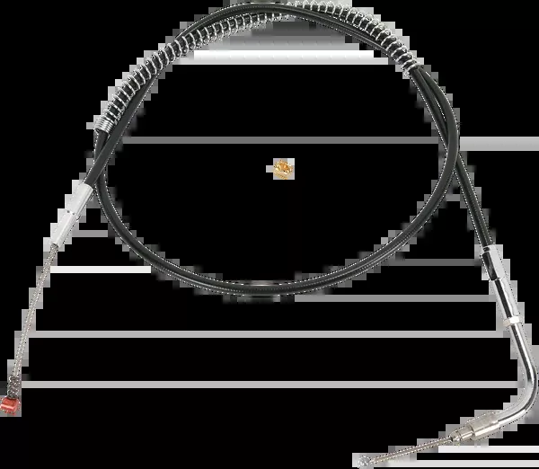Barnett Black Vinyl Idle Cable – +3″ Size – 33-1/2″ Length