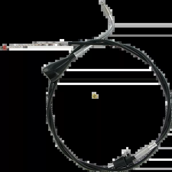 Barnett Black Vinyl Idle Cable - +6" Size - 48-1/2" Length