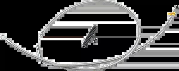 Barnett High-Efficiency Stainless Steel Clutch Cable For Harley-Davidson - +12" - '08-'16 Touring/Trike