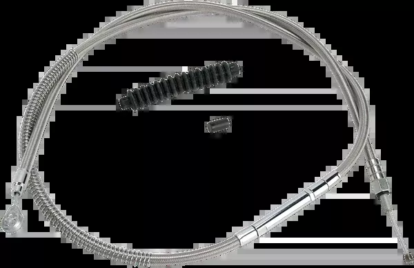 Barnett High-Efficiency Stainless Steel Clutch Cable For Harley-Davidson – +6″ – ’89-’06 Touring