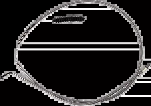 Barnett High-Efficiency Stainless Steel Clutch Cable For Harley-Davidson - +8" - '23-'24 FLTRXSE