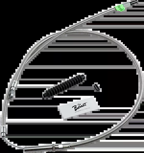 Barnett High-Efficiency Stainless Steel Clutch Cable For Harley-Davidson - Standard - '86-'11 Sportster