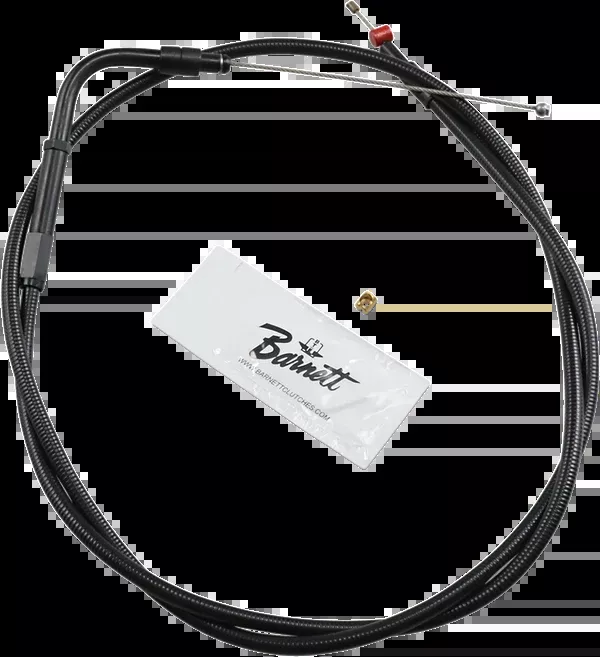 Barnett Stealth Series Throttle Cable - +6" - Dyna/FXR/Softail