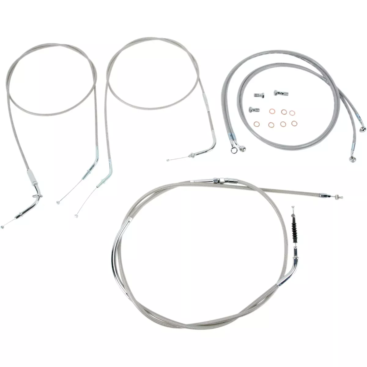 Baron Cable Kit – BA-8076KT-18 Kawasaki VN2000A Vulcan 2000 / 2000 Vulcan 2004-2010