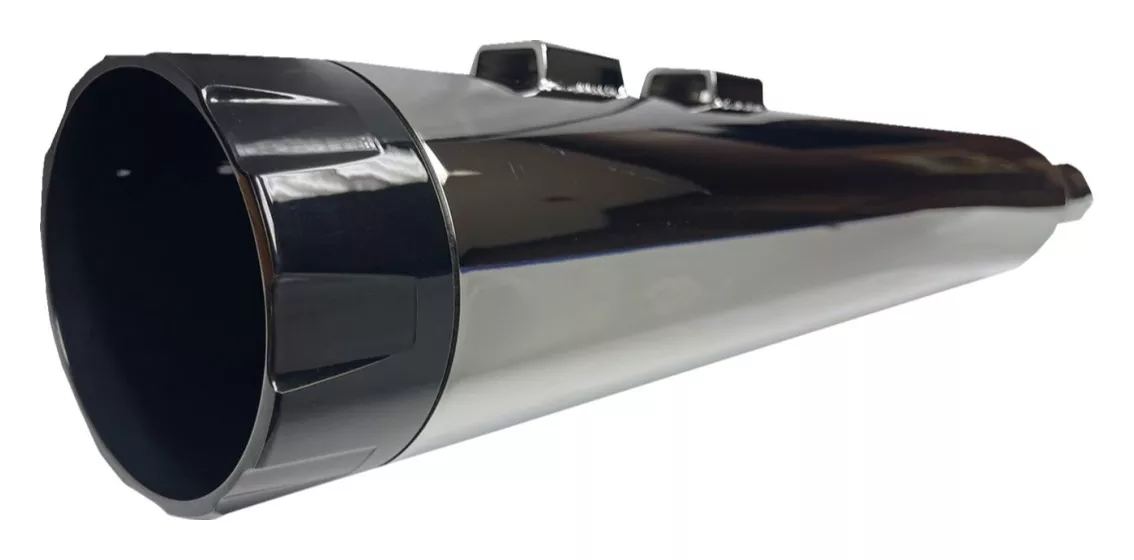 Bassani 4-1/2″ Slip-On Mufflers For Harley Touring 1995-2016
