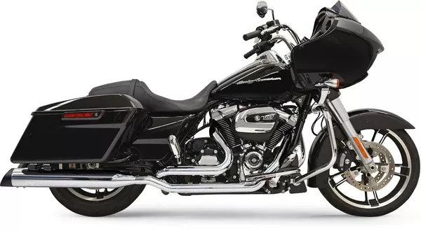 Bassani Xhaust True-Dual Down Under Headpipes - Chrome - M8
